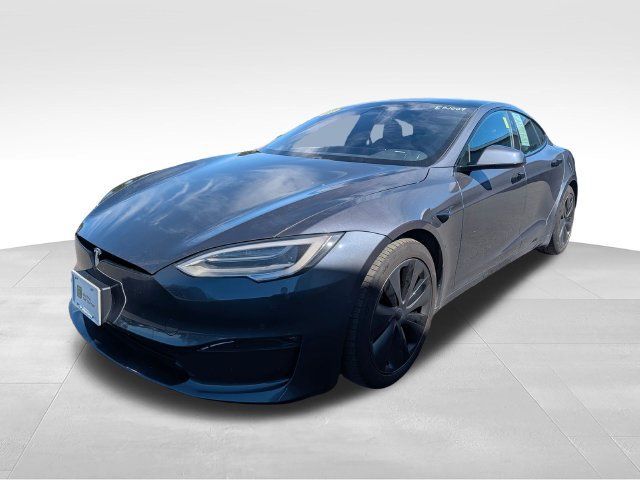 Used 2021 Tesla Model S Plaid AWD/4WD image 3