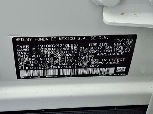 Used 2024 Honda HR-V LX image 27