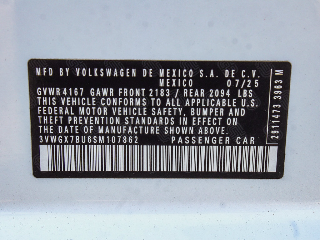 Used 2025 Volkswagen Jetta SEL FWD image 14