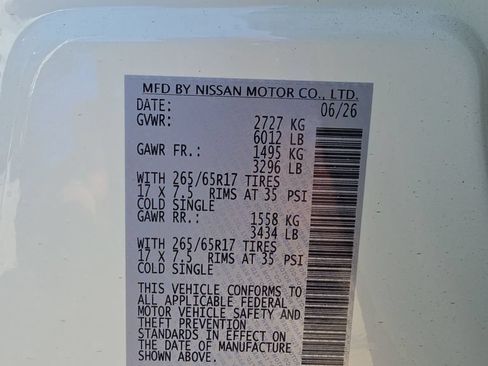New 2026 Nissan Frontier SV w/ SV Convenience Package RWD image 30