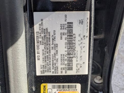 Used 2018 Ford Fusion Titanium image 14