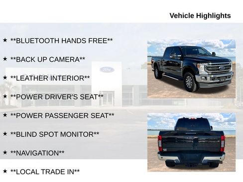 Used 2021 Ford F250 Lariat w/ Lariat Value Package image 6
