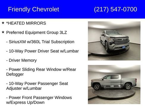 Used 2025 Chevrolet Silverado 1500 High Country w/ Technology Package AWD/4WD image 24