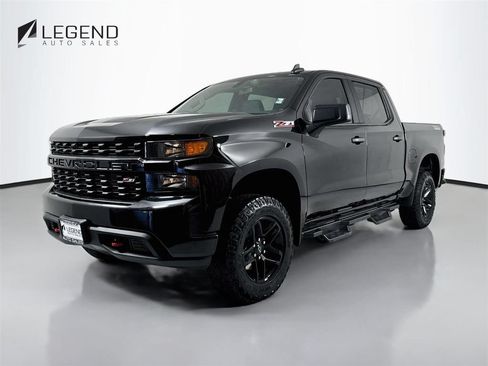 Used 2021 Chevrolet Silverado 1500 Custom Trail Boss AWD/4WD image 1