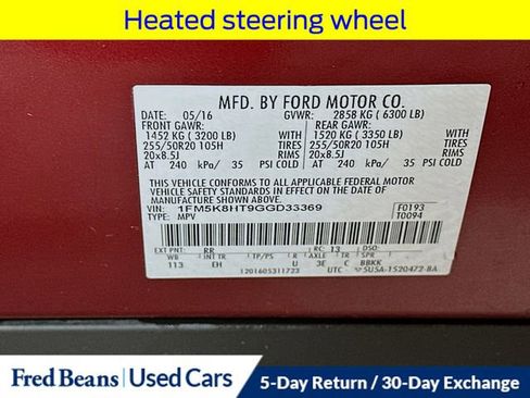 Used 2016 Ford Explorer Platinum AWD/4WD image 39