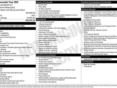 Certified 2024 Chevrolet Trax RS image 6