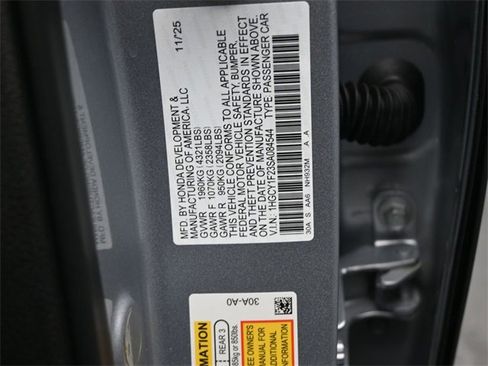 New 2025 Honda Accord LX image 20