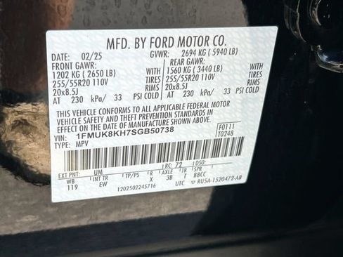 Certified 2025 Ford Explorer ST-Line AWD/4WD image 42