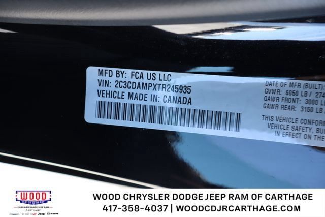 New 2026 Dodge Charger Scat Pack w/ Blacktop Package AWD/4WD image 13