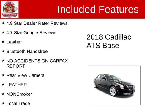 Used 2018 Cadillac ATS 2.0T Sedan RWD image 4