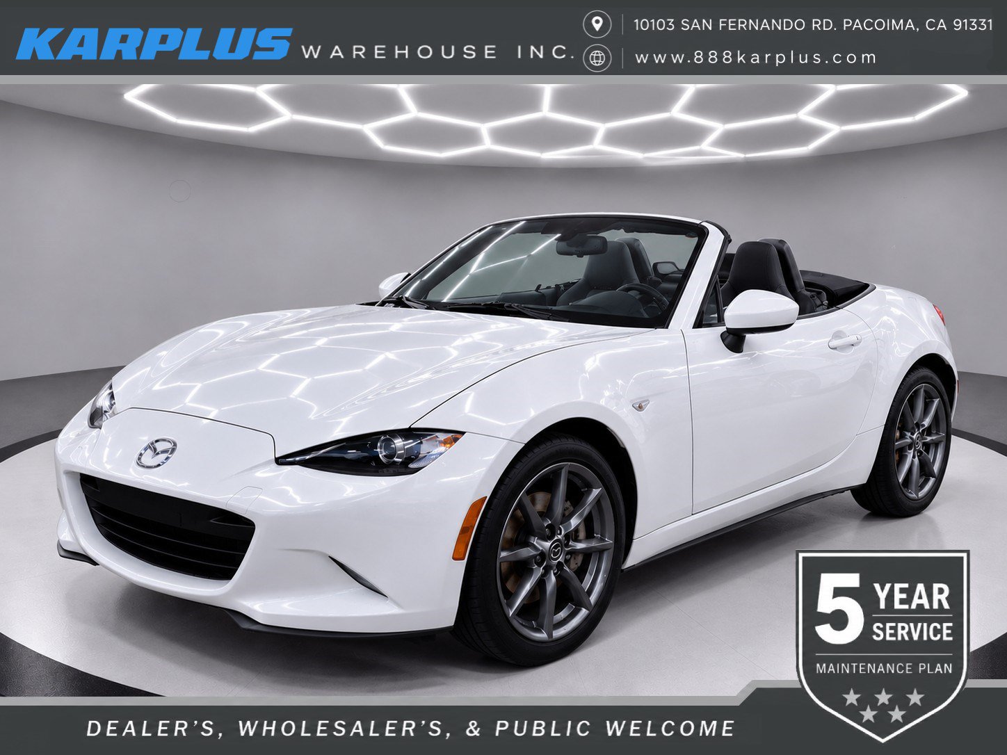 Used 2016 MAZDA MX-5 Miata Grand Touring RWD image 1