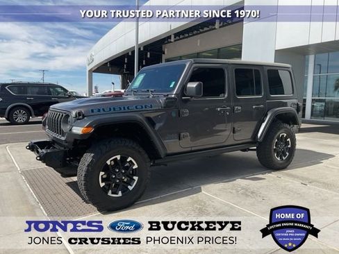 Used 2024 Jeep Wrangler Unlimited Rubicon 4xe w/ Convenience Group image 1