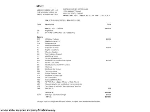 Certified 2024 Mercedes-Benz GLB 250 image 27