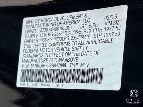 Used 2025 Honda Odyssey Sport-L image 34