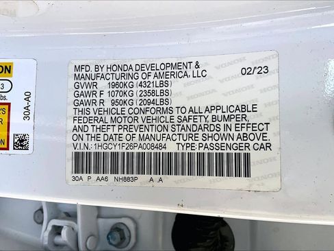 Used 2023 Honda Accord LX image 32