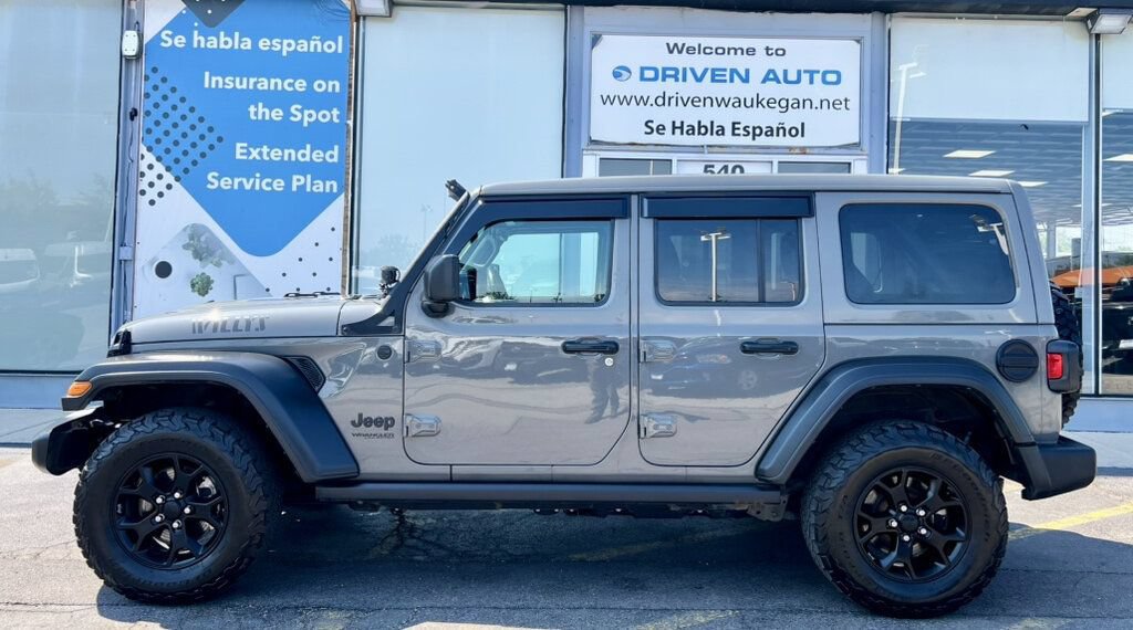 Used 2021 Jeep Wrangler Unlimited Sport AWD/4WD image 3