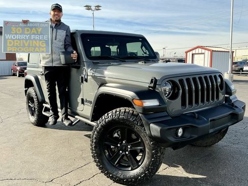 Used 2022 Jeep Wrangler Unlimited Sport image 1