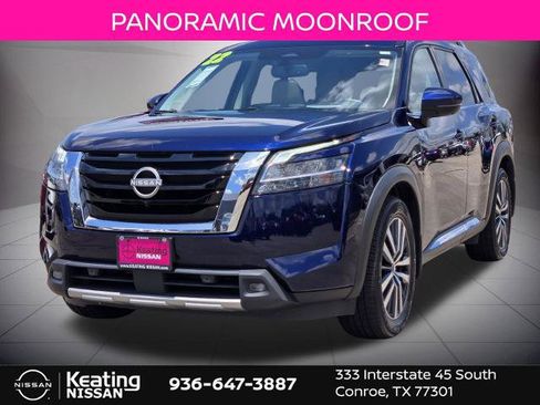 Certified 2022 Nissan Pathfinder Platinum w/ Cargo Package FWD image 4