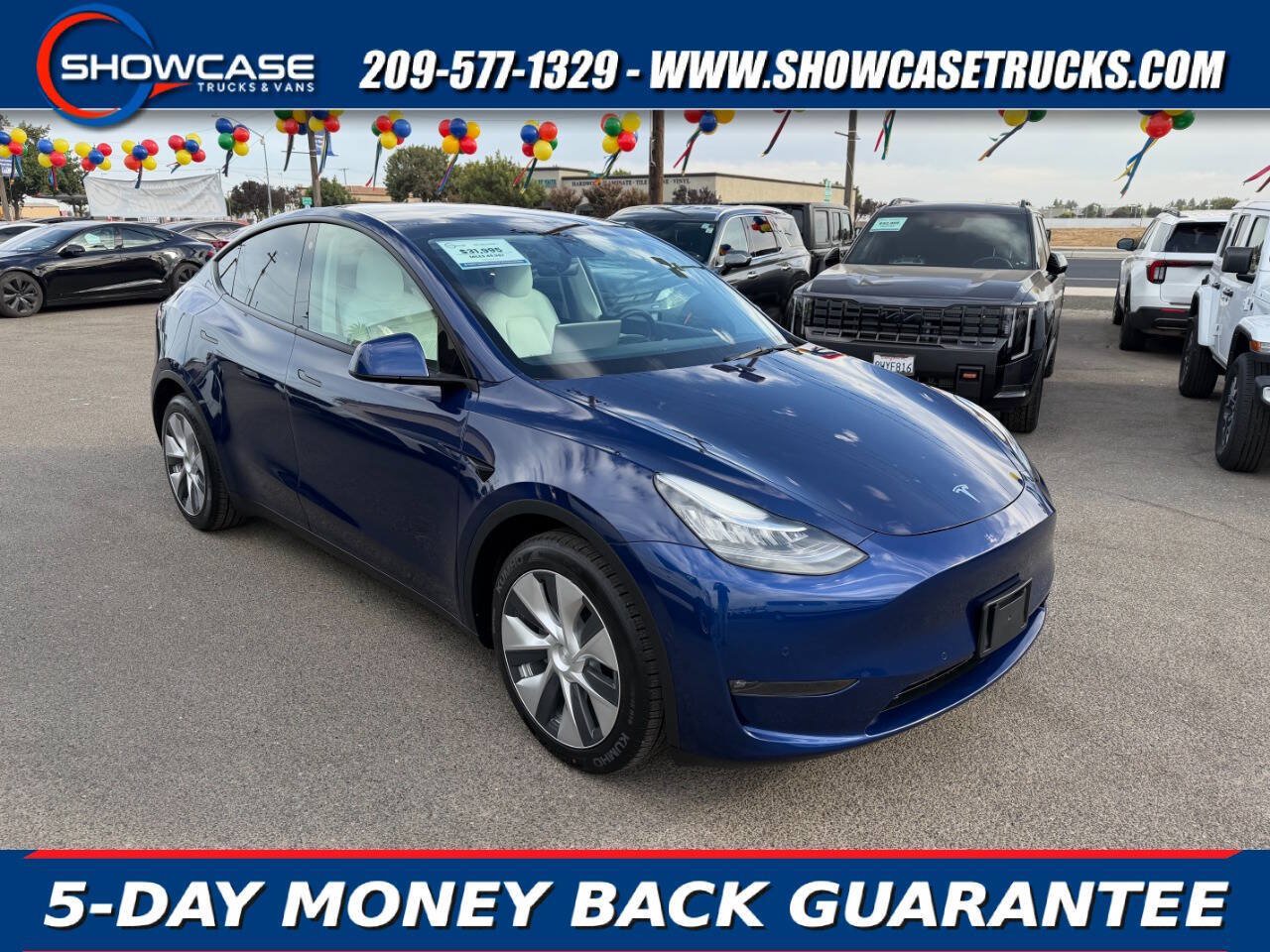 Used 2021 Tesla Model Y Long Range AWD/4WD image 1