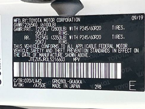 Used 2020 Toyota 4Runner Limited image 33