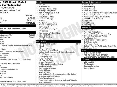 Certified 2021 RAM 1500 Classic Warlock AWD/4WD image 25