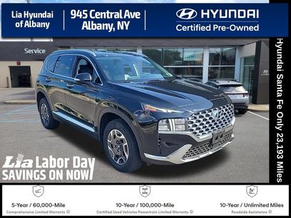 Certified 2023 Hyundai Santa Fe Blue