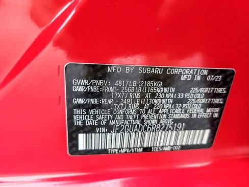 Certified 2024 Subaru Crosstrek 2.0i Premium image 21