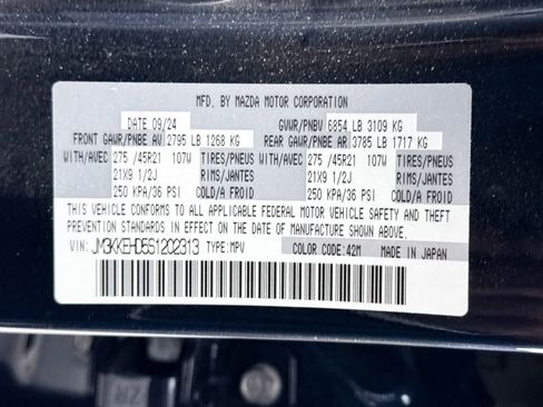 Used 2025 MAZDA CX-90 3.3 Turbo w/ Premium Plus Pkg image 40