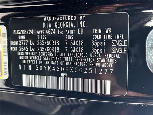 Used 2025 Kia Sportage SX image 27