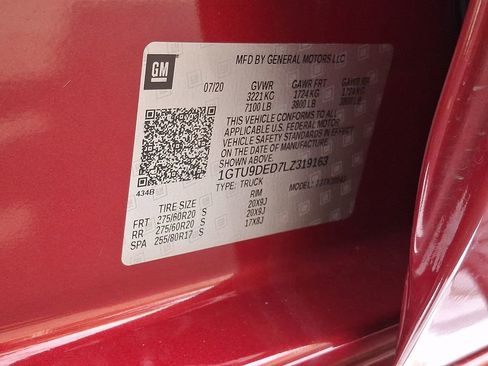 Used 2020 GMC Sierra 1500 SLT w/ SLT Premium Plus Package image 31