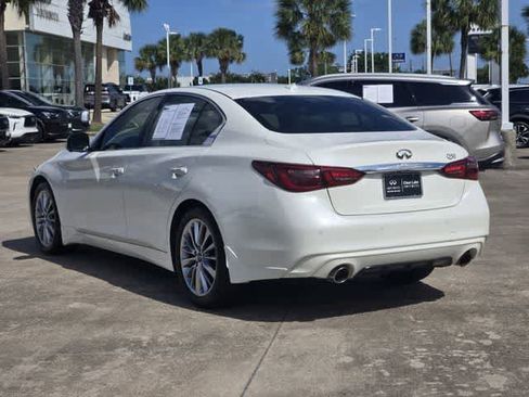 Used 2023 INFINITI Q50 Luxe w/ Cargo Package RWD image 4