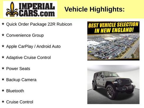 Used 2025 Jeep Wrangler Unlimited Rubicon w/ Convenience Group AWD/4WD image 3