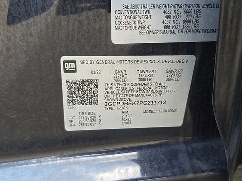 Used 2023 Chevrolet Silverado 1500 Custom AWD/4WD image 29