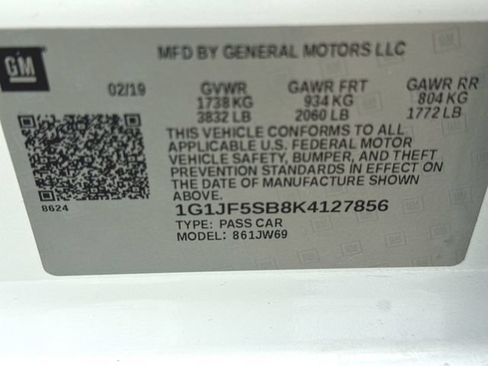 Used 2019 Chevrolet Sonic Premier FWD image 33