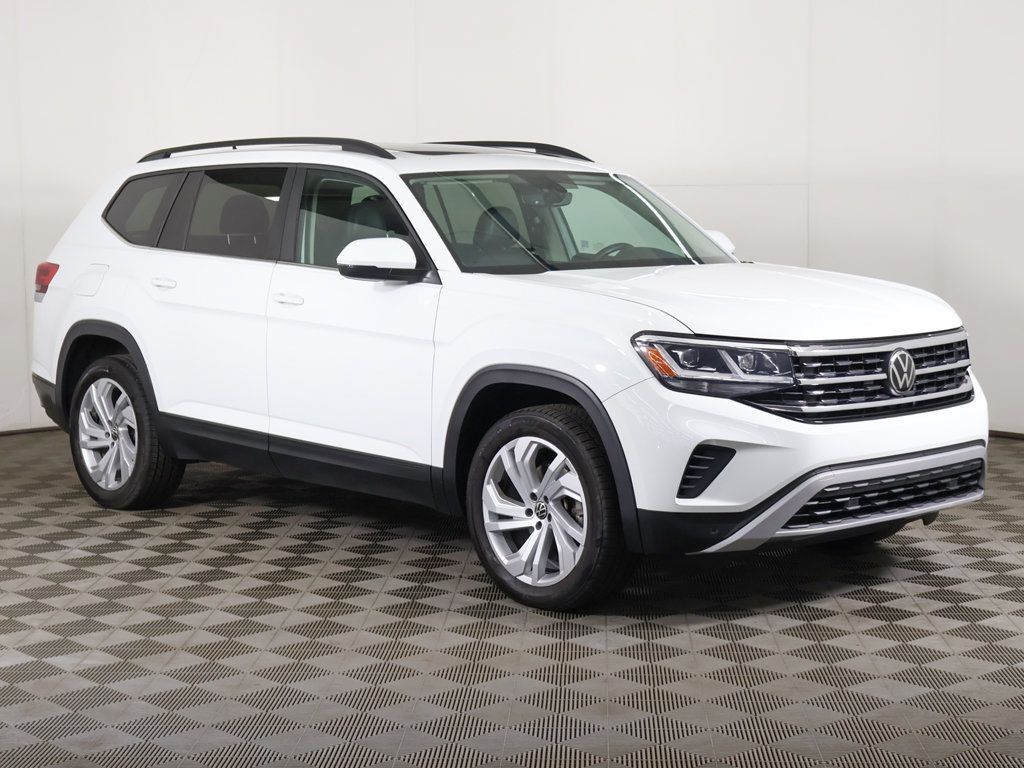 Used 2021 Volkswagen Atlas SE AWD/4WD image 2