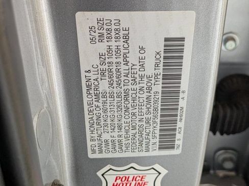 Used 2025 Honda Ridgeline RTL image 32