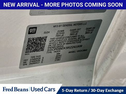 Used 2024 Chevrolet Silverado 1500 Custom w/ Rally Edition AWD/4WD image 36