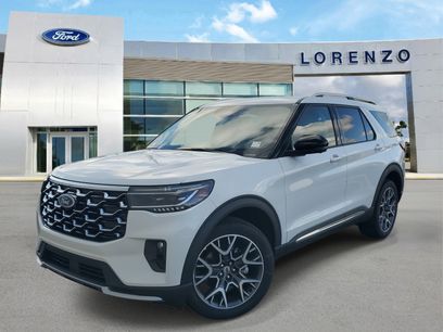 New 2025 Ford Explorer Platinum