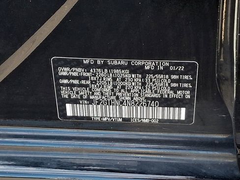 Used 2022 Subaru Crosstrek 2.5i Limited w/ Moonroof Package 2 image 27