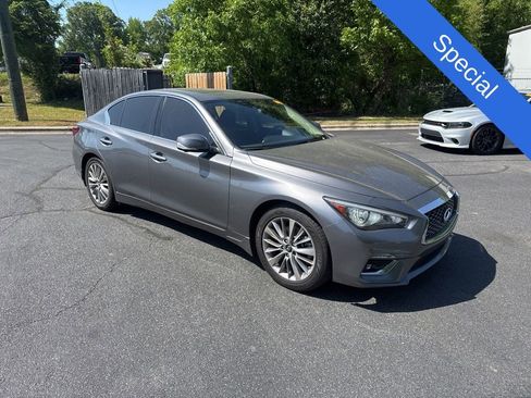 Used 2023 INFINITI Q50 Luxe w/ Cargo Package AWD/4WD image 1