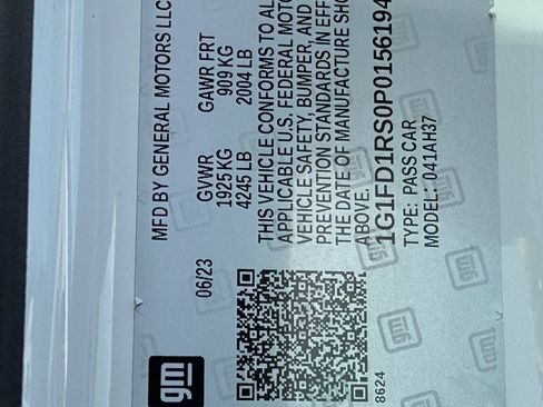 Used 2023 Chevrolet Camaro LT w/ RS Package RWD image 29