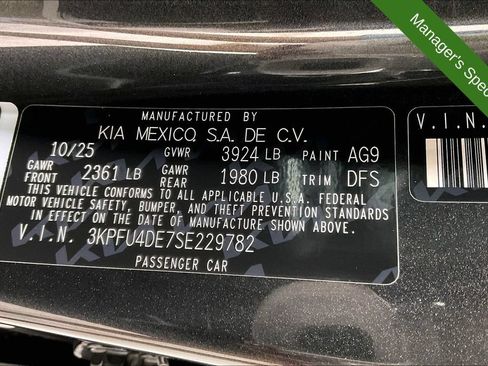 Used 2025 Kia K4 EX FWD image 42