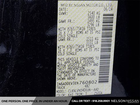 Used 2014 Nissan Frontier PRO-4X w/ Pro-4x Luxury Package image 32