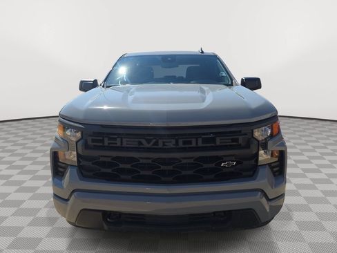 Used 2024 Chevrolet Silverado 1500 Custom w/ Turbomax Blackout Package AWD/4WD image 2