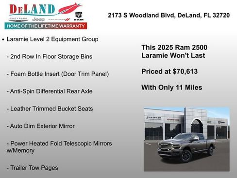 New 2025 RAM 2500 Laramie image 6