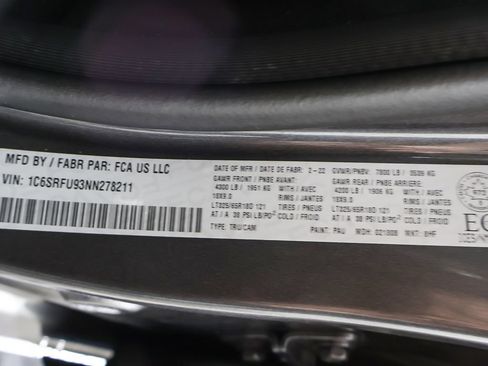 Used 2022 RAM 1500 TRX AWD/4WD image 54