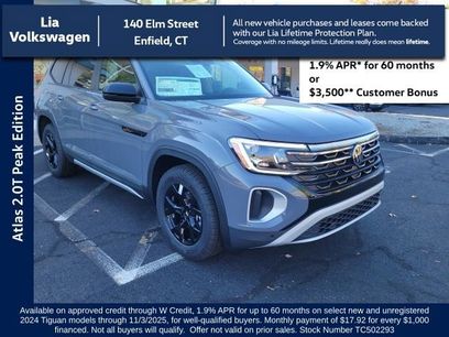 New 2026 Volkswagen Atlas Peak Edition