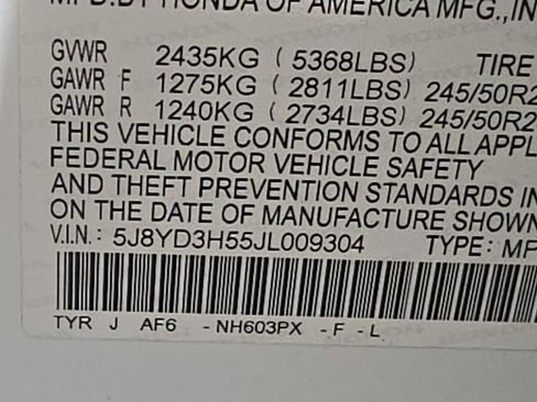 Used 2018 Acura MDX FWD w/ Technology Package image 9