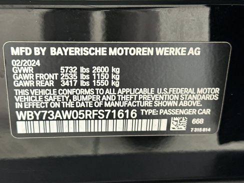 Certified 2024 BMW i4 eDrive40 w/ Convenience Package RWD image 19