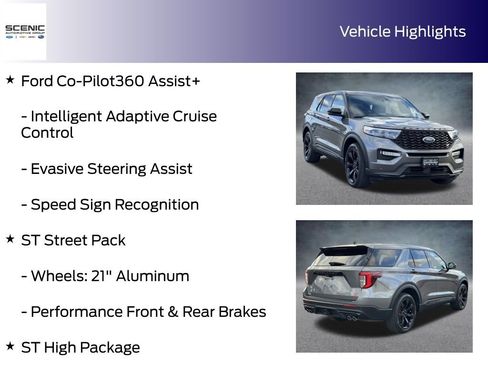 Used 2021 Ford Explorer ST w/ Equipment Group 401A image 10